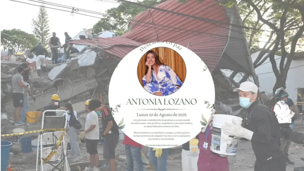 Modelo Antonia Lozano — Tragedia en Cali: Modelo Antonia Lozano y su familia fallecen tras terremoto de
