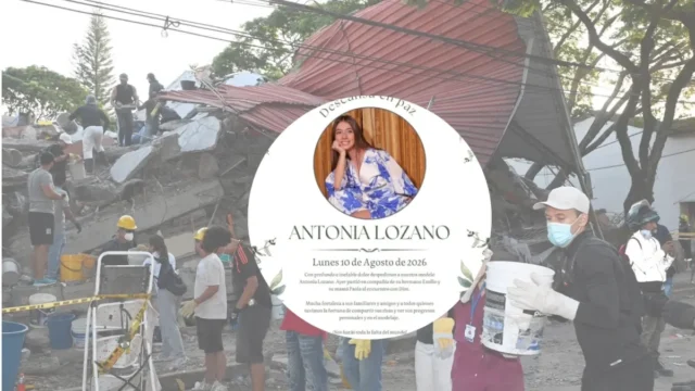 Modelo Antonia Lozano — Tragedia en Cali: Modelo Antonia Lozano y su familia fallecen tras terremoto de