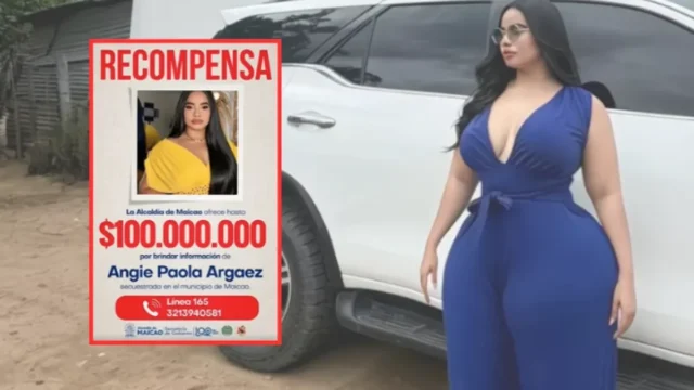 secuestro Angie Argáez — Secuestro Angie Argáez: $100 millones de recompensa en Maicao