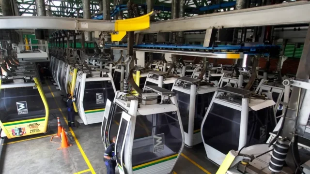 Metrocable Medellín Línea H — Metrocable Medellín Línea H reactiva operación tras sismo