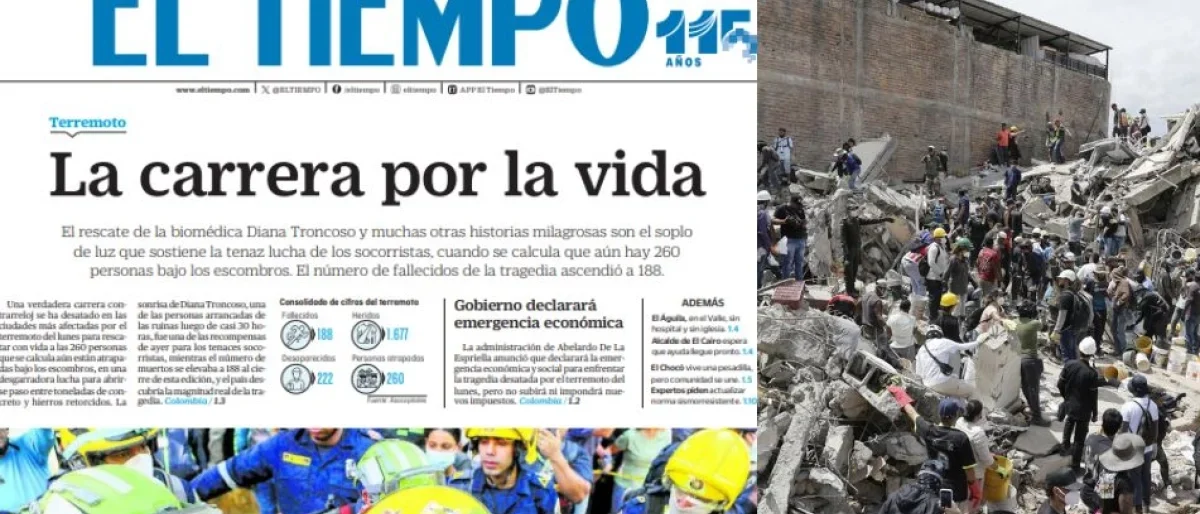 Emergencia sísmica Colombia — Colombia enfrenta emergencia sísmica tras devastador terremoto