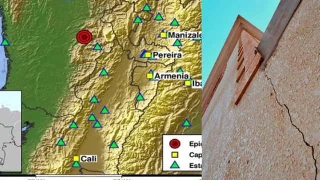 vigilante rescate terremoto — Vigilante en Manizales salva a tres mujeres durante terremoto