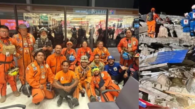 Equipos rescate Colombia — Colombia recibe equipos de rescate internacionales tras terremoto de 7,4