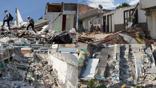 sobreviviente Pereira escombros — La esperanza se aferra: Sobreviviente en Pereira escombros tras el terremoto