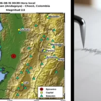 Réplica sismo Chocó — Réplica sismo Chocó: Nuevo temblor de 2.5 en San Juan Andagoya