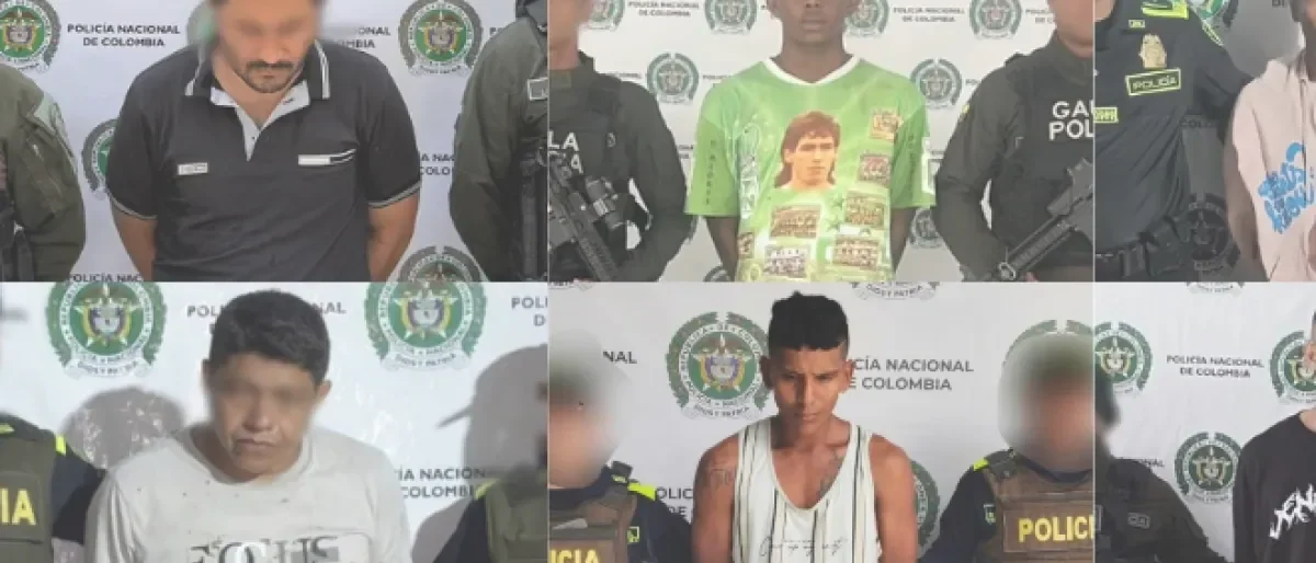 capturas criminales Sincelejo — Capturas criminales Sincelejo: Duro golpe a extorsión y homicidios en Sucre