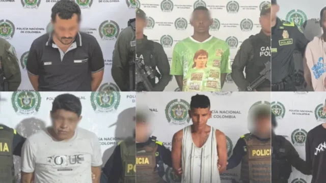 capturas criminales Sincelejo — Capturas criminales Sincelejo: Duro golpe a extorsión y homicidios en Sucre