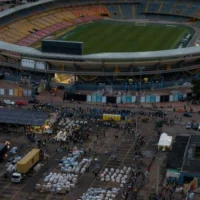 ayuda humanitaria El Campín — Histórica Ayuda Humanitaria El Campín para Zonas Afectadas por Terremoto