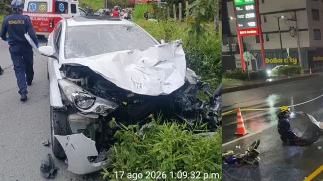 accidentes viales Marinilla — Dos trágicos accidentes viales Marinilla: Un muerto y seis heridos en el Oriente