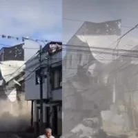 desplome casa Pereira — Desplome casa Pereira: el riesgo latente ocho días después del terremoto