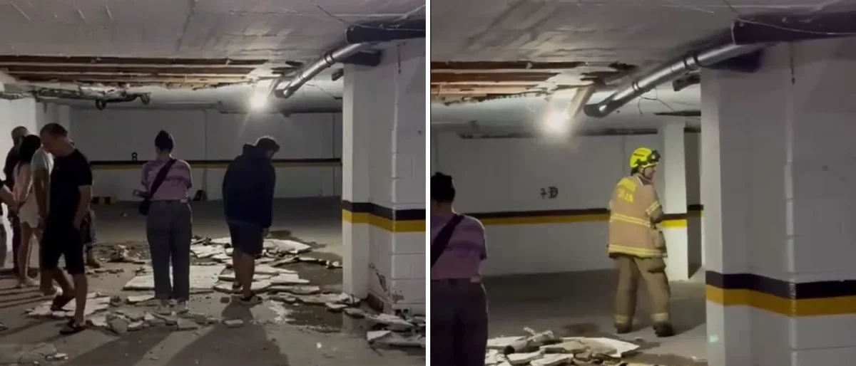 Desplome techo Medellín — Desplome de techo en Medellín: una falla de mantenimiento confundida con temblor
