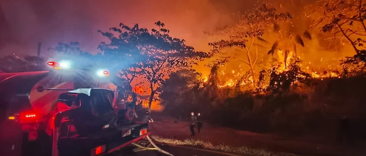 incendios Armero Guayabal — Incendios Armero Guayabal: Urgente llamado por apoyo helicoportado ante propagac