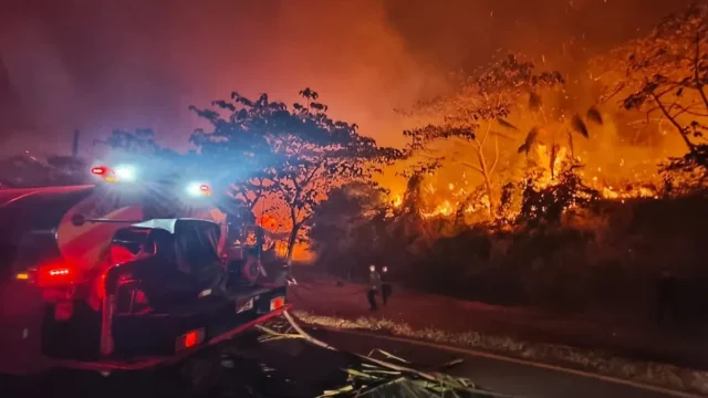 incendios Armero Guayabal — Incendios Armero Guayabal: Urgente llamado por apoyo helicoportado ante propagac
