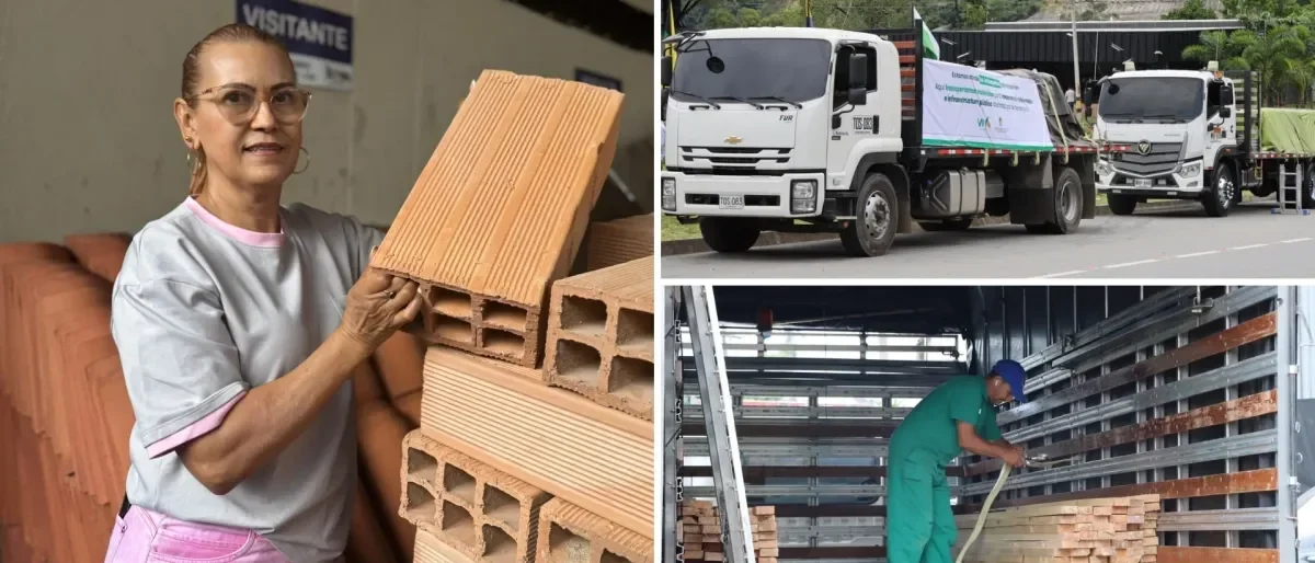 reconstrucción Antioquia sismo — Inicia reconstrucción Antioquia sismo: Caramanta, Hispania y Betania reciben mat