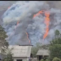 incendio Ancuya Nariño — Gran Incendio en Ancuya Nariño Devasta Cultivos y Amenaza Viviendas