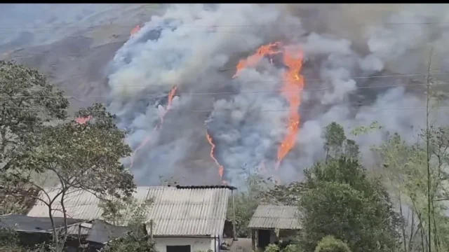 incendio Ancuya Nariño — Gran Incendio en Ancuya Nariño Devasta Cultivos y Amenaza Viviendas