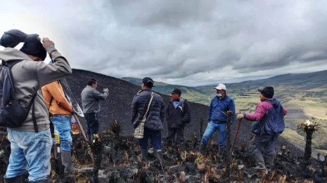 incendio páramo Nariño — Incendio Páramo Nariño: 60 Hectáreas Convertidas en Cenizas y la Amenaza al Agua