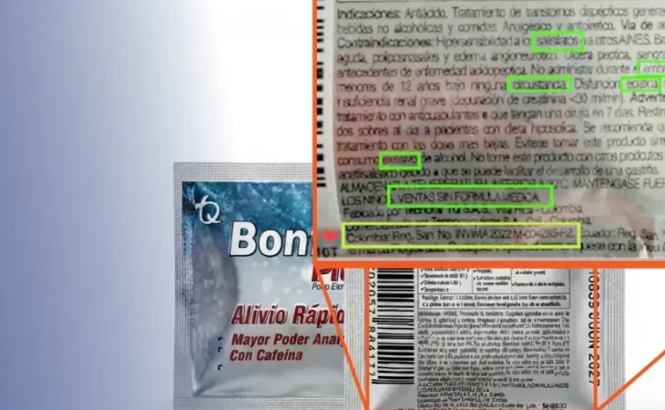 Invima Bonfiest Plus falsificado — Invima alerta sobre la comercialización de Bonfiest Plus falsificado en Colombia