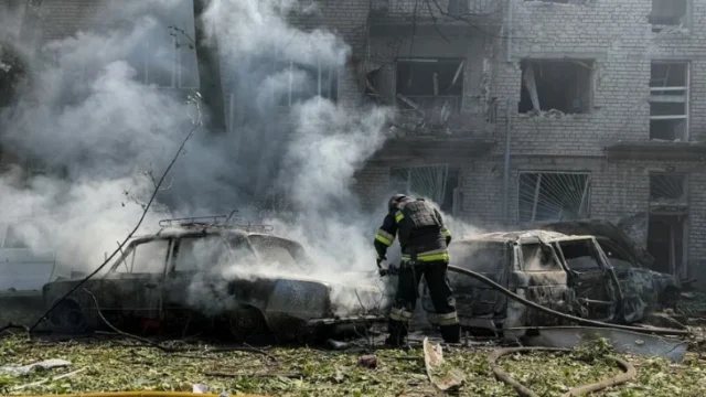 Ataque Nizhnekamsk Rusia — Ataque con Drones en Nizhnekamsk, Rusia, Deja 13 Fallecidos