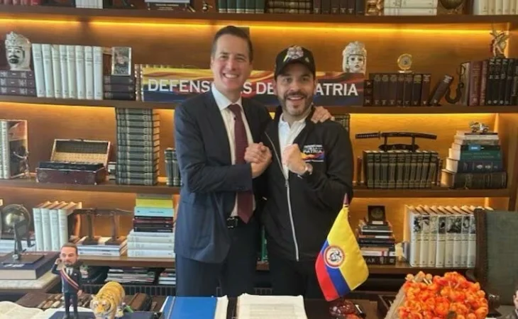 Mensaje Bernie Moreno — Mensaje Bernie Moreno a De la Espriella resalta valores clave en Colombia