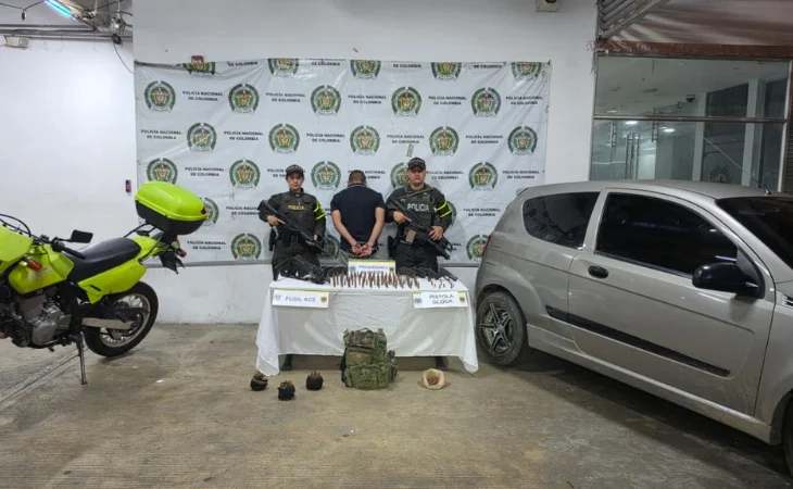 Incautación armas Valle — Autoridades reportan importante Incautación armas Valle en vía Buenaventura-Buga