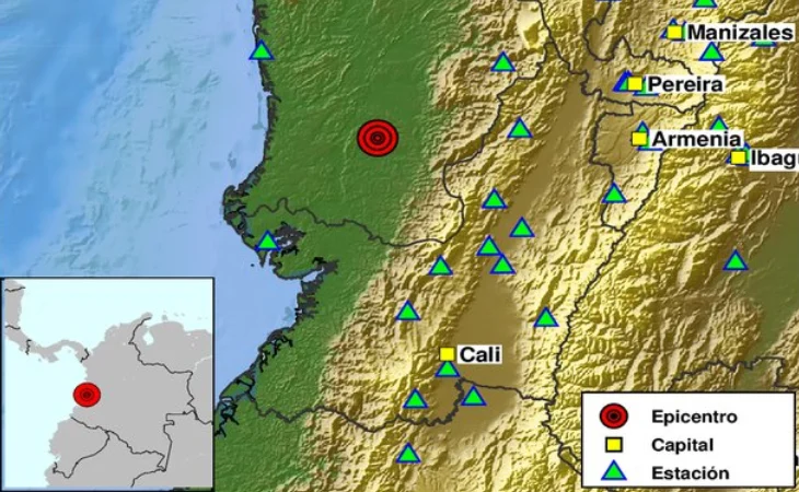 sismo superficial Colombia — Sismo superficial Colombia: ¿Qué implica el temblor de 4.2 en Chocó para la sism