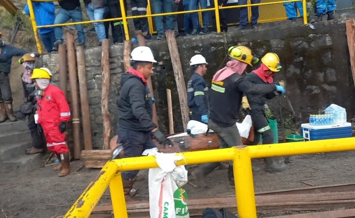 tragedia minera Cucunubá — Tragedia minera Cucunubá: seis mineros fallecen en socavón con operación suspend