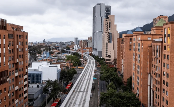 accidente Metro Bogotá — Accidente en obras del Metro de Bogotá cobra vida de soldador y exige máxima seg