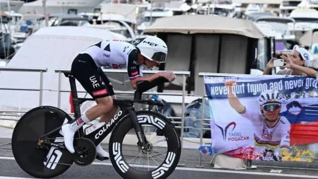 ciclistas colombianos Vuelta 2026 — Victoria de Pogacar abre la Vuelta a España 2026 con foco en los ciclistas colom