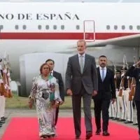 visita real Cali — Visita real Cali: Rey Felipe VI llegó para posesión presidencial en Colombia