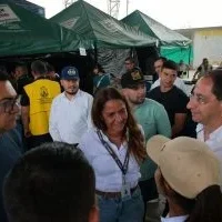 Pereiranos en Gobierno recuperación — Pereiranos en el Gobierno Nacional lideran recuperación tras terremoto en Risara