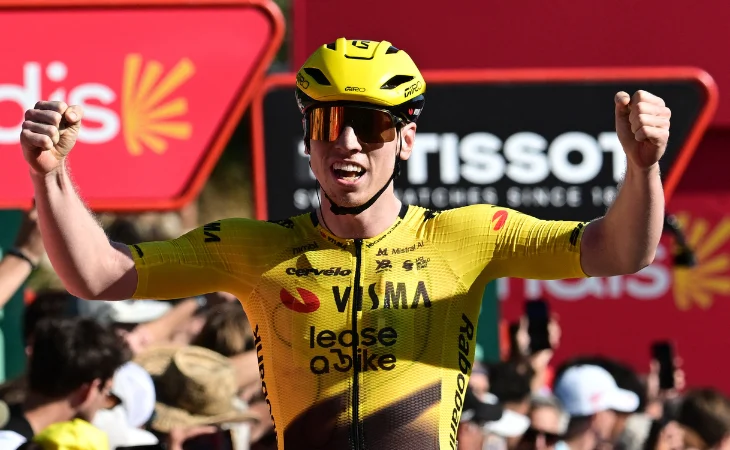 Ganador Vuelta España — Ganador Vuelta España: Matthew Brennan se impone en segunda etapa; Pogacar manti