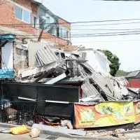 casas damnificadas Villa Santana — Más de Cien Casas Damnificadas en Villa Santana, Pereira, Tras Sismo