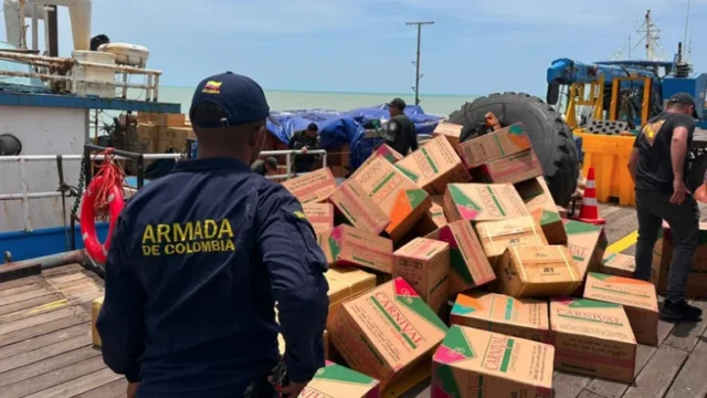 incautación cigarrillos Guajira — Incautación récord de cigarrillos en La Guajira golpea al contrabando y economía