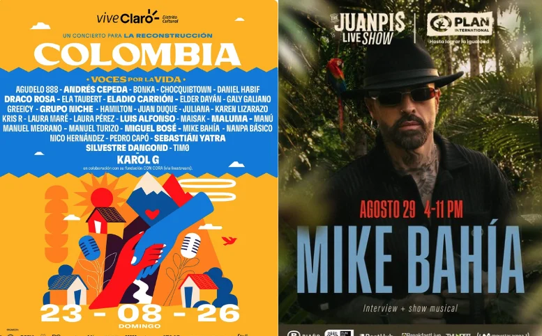 conciertos solidarios terremoto — Conciertos Solidarios Terremoto: Mike Bahía lidera la ayuda para reconstrucción
