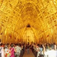 catedral de guadua — La Catedral de Guadua: La Obra Maestra Provisional de Pereira que Renació Cerca